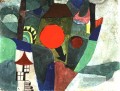 Avec le soleil couchant Paul Klee